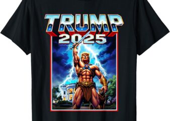 Take America Back Retro President Trump Superhero T-Shirt