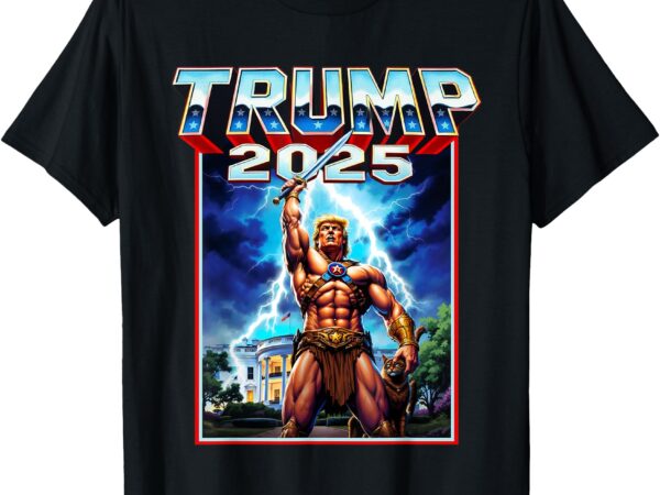 Take america back retro president trump superhero t-shirt