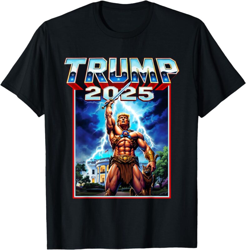 Take America Back Retro President Trump Superhero T-Shirt