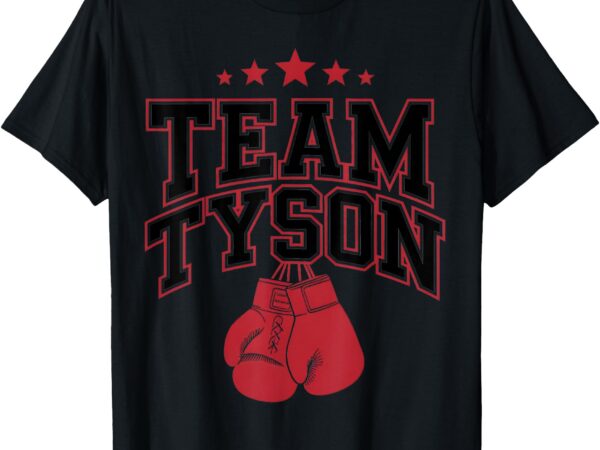 Team tyson family personalized name vintage t-shirt