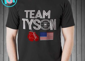 Team Tyson SVG, Boxing SVG EPS DXF PNG Digital Download