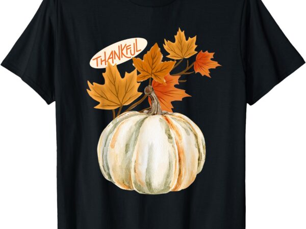 Thankful fall pumpkin t-shirt