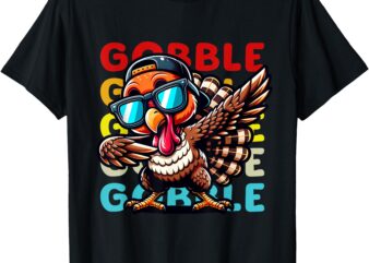 Thanksgiving Turkey Shirt Kids Boys Girls Turkey Thansgiving T-Shirt