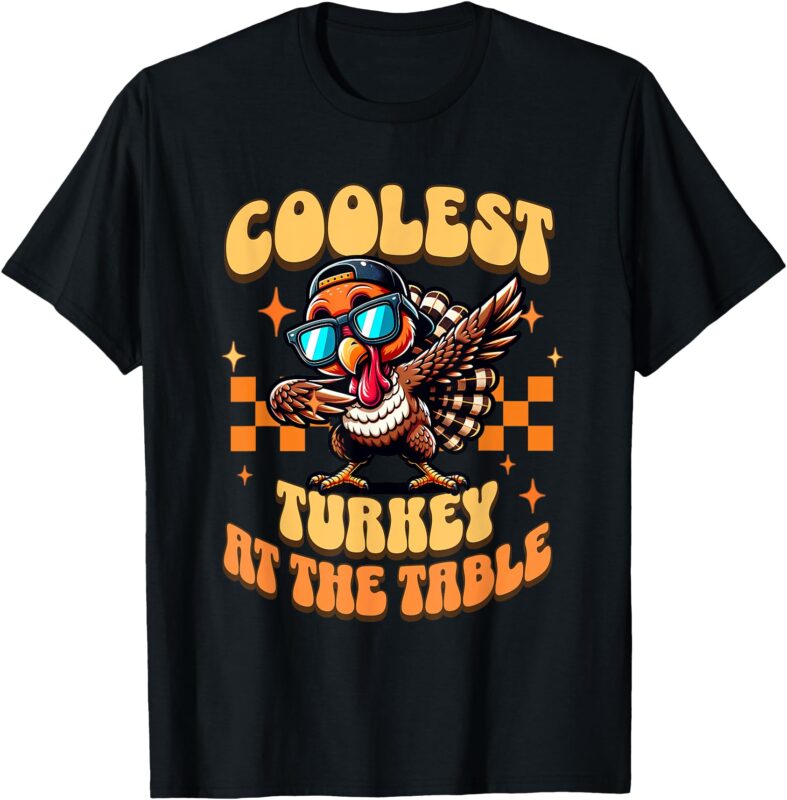 Thanksgiving Turkey Shirt Kids Boys Girls Turkey Thansgiving T-Shirt