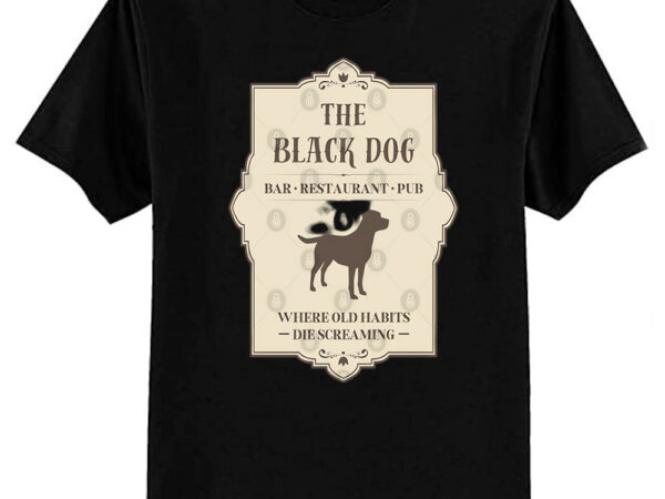 The black dog taylor swift t-shirt