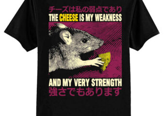 The Cheese is my Weakness Rat Classic T-Shirt