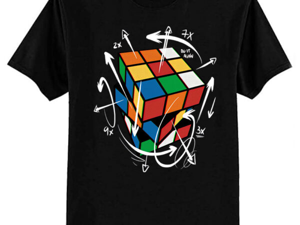 The cube’s formula t-shirt