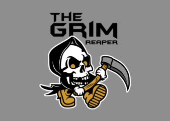 The Gream Reaper Cartoon t shirt designs for sale