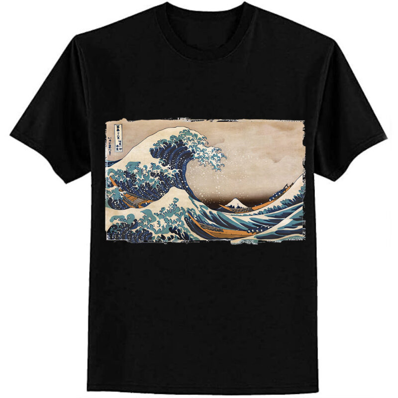 The Great Wave off Kanagawa Active T-Shirt