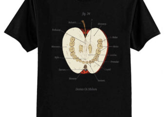 The Magnus Archives – Anatomy Class – Teeth Apple T-Shirt