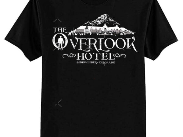 The overlook hotel – the blackest hour essential t-shirt