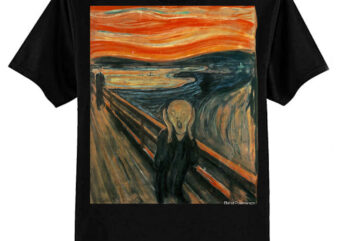 The Scream by Edvard Munch Classic T-Shirt