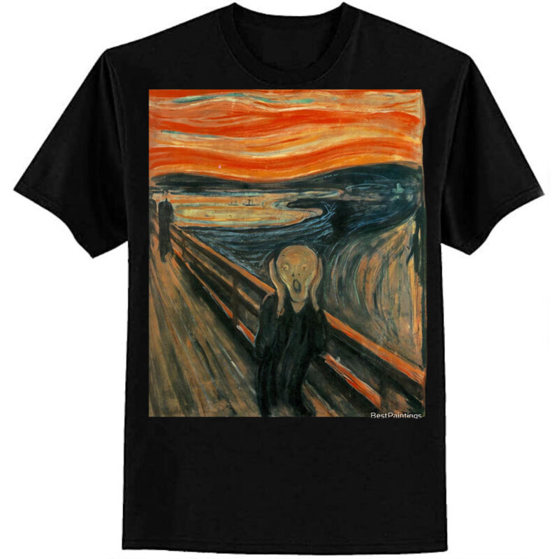 The Scream by Edvard Munch Classic T-Shirt