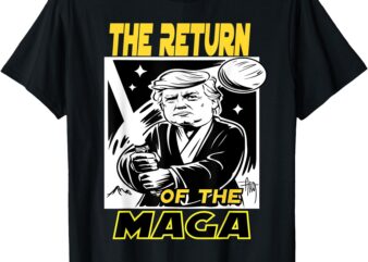 The return of the MAGA funny parody trump wins, trump won 47 T-Shirt