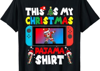 This Is My Christmas Pajama Video Game Gamer Boys Teens T-Shirt