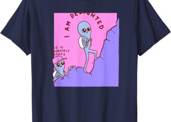 Threadless Nathan W. Pyle Moderately Unsafe Graphic T-Shirt