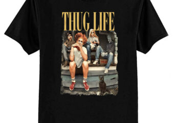 Thug Life Bad Witches T-Shirt