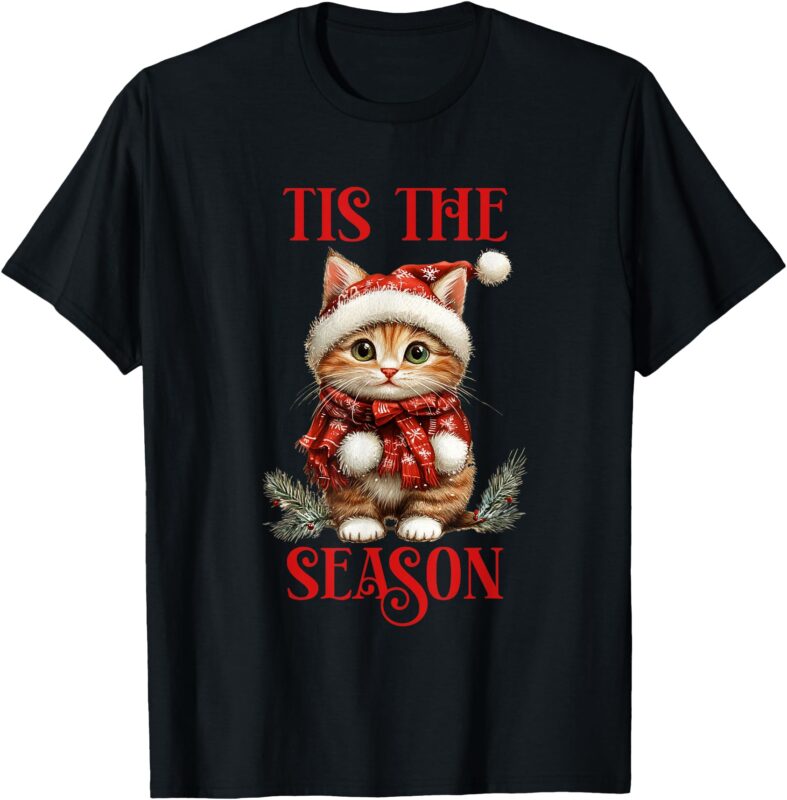 Tis The Season Cat T-Shirt