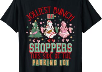 Trees Cake Debbie Friday Jolliest Bunch Of Shoppers Shopping T-Shirt