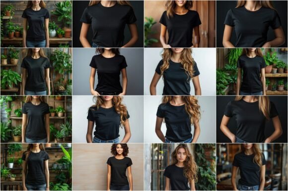 Trendy Best T-Shirt Mockup Bundle