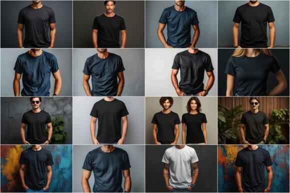 Trendy Best T-Shirt Mockup Bundle