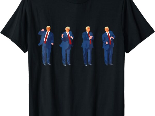 Trump dance 4th of july trump 2024 t-shirt