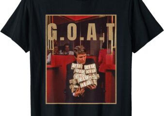 Trump GOAT Middle Finger Election2024 Republican GOAT Poster T-Shirt