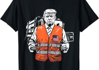 Trump Garbage Truck Vest T-Shirt