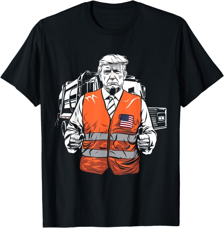 Trump Garbage Truck Vest T-Shirt