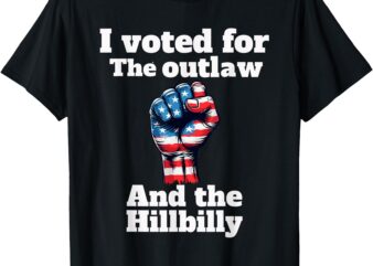 Trump President-Elect I Voted For Outlaw Hillbilly JD Vance T-Shirt