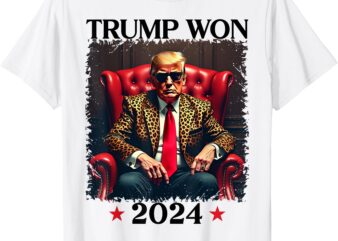 Trump Shirt Trump Won 2024 Trump 47 Team Trump for Men Women T-Shirt