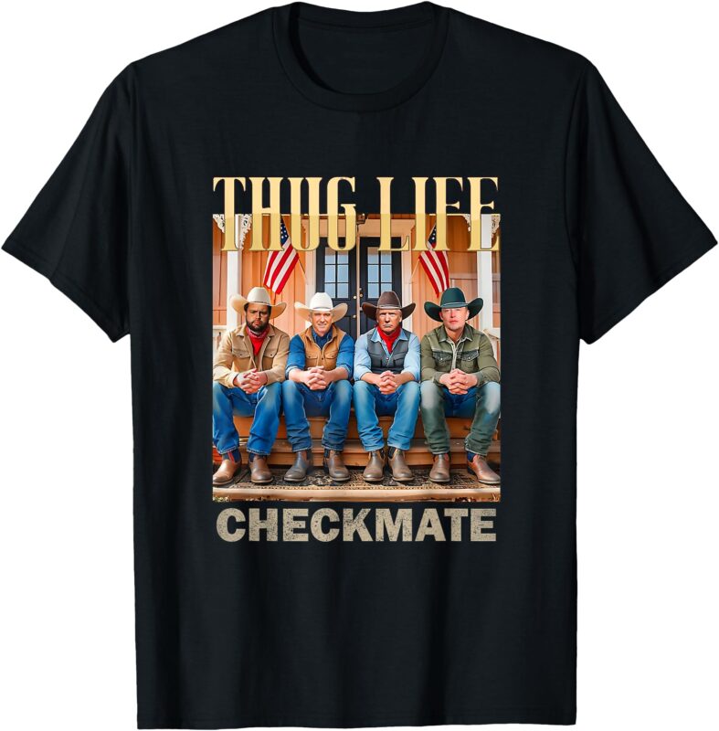 Trump Squad Thug Life Trump Vance Kennedy Elon T-Shirt