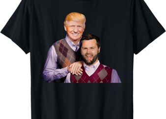 Trump Vance 2024 Brothers Funny Parody Trump J D Vance Bros T-Shirt