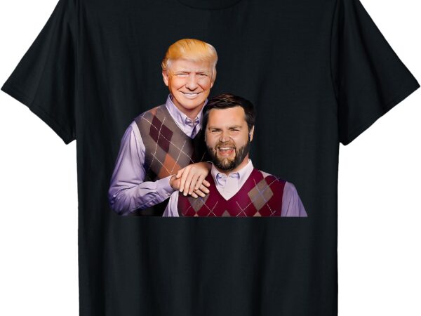 Trump vance 2024 brothers funny parody trump j d vance bros t-shirt