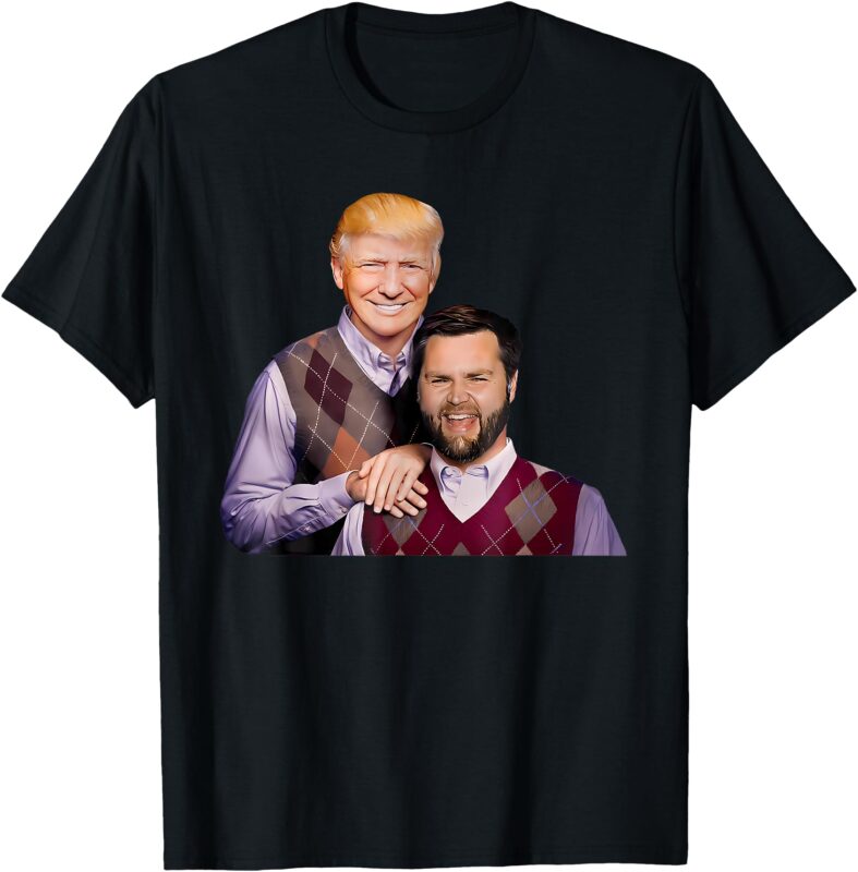 Trump Vance 2024 Brothers Funny Parody Trump J D Vance Bros T-Shirt