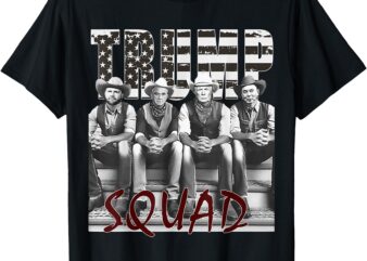 Trump Vance Kennedy Elon squad T-Shirt