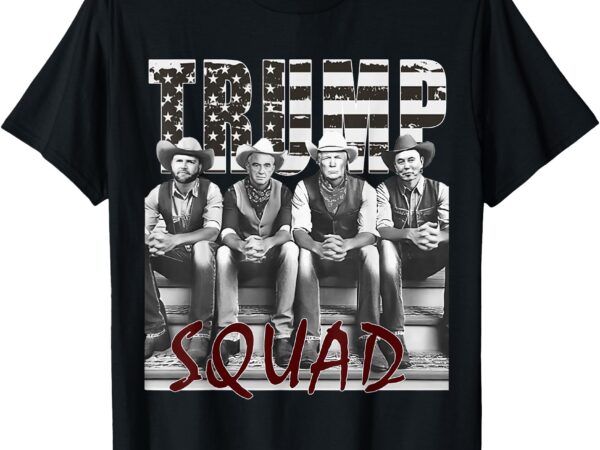 Trump vance kennedy elon squad t-shirt