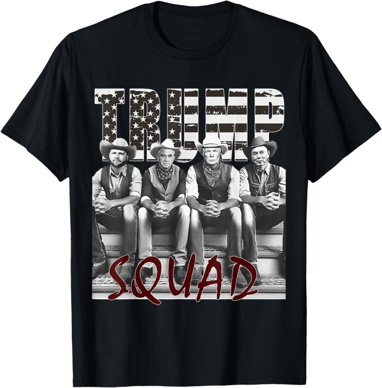 Trump Vance Kennedy Elon squad T-Shirt