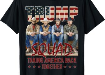 Trump Vance Kennedy Elon squad Taking America Back Together T-Shirt