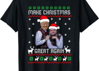 Trump Vance Shirt Brothers Make Christmas Great Again Santa T-Shirt