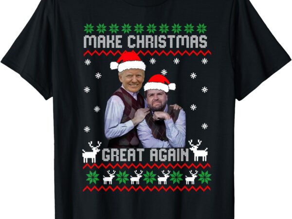 Trump vance shirt brothers make christmas great again santa t-shirt