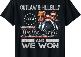 Trump Vance We Won Win Inauguration Day 2025 47th President T-Shirt