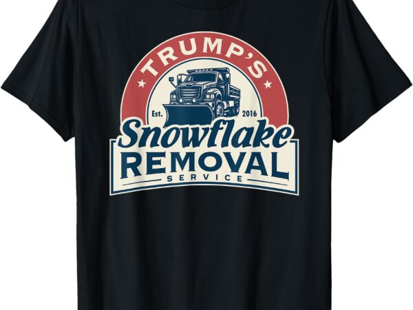 Trump’s snowflake removal service funny trump 2024 t-shirt