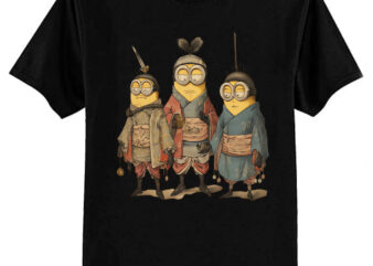 UKIYO-E MINIONS T-Shirt