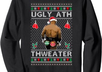 Ugly Ath Sweater Merry Christmas Sweatshirt