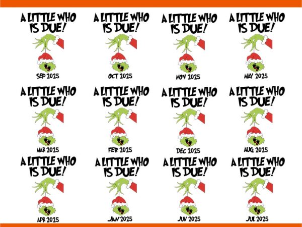 A little who is due svg, the man behind the little who svg, pregnancy announcement christmas svg, a little who is due may svg t shirt vector