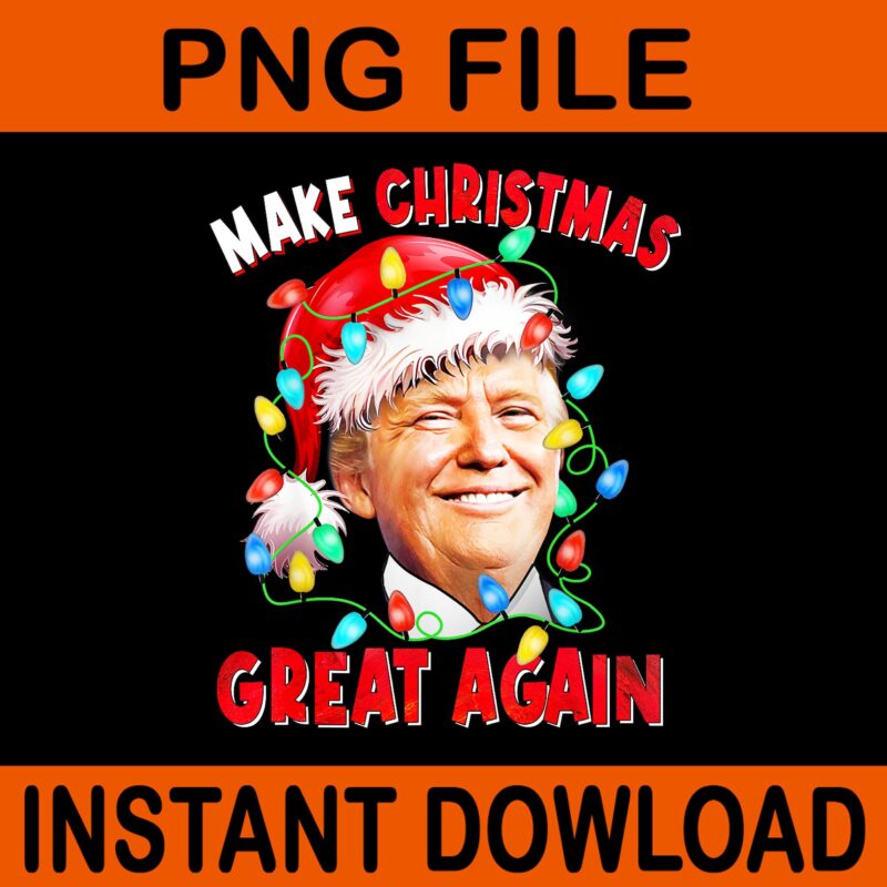 Bundle Trump Christmas PNG, Trump Make Christmas Great Again PNG, Trump Christmas PNG, I Will Be Home For Christmas Trump PNG