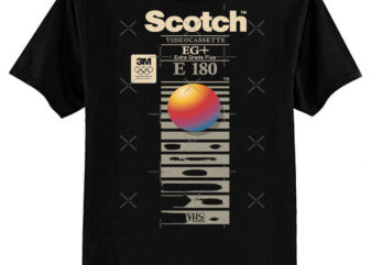 VHS Scotch E180 Classic T-Shirt