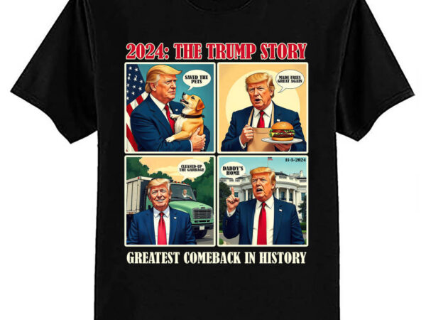 Victory trump 2024 greatest comeback keepsake winner team t-shirt ltsp