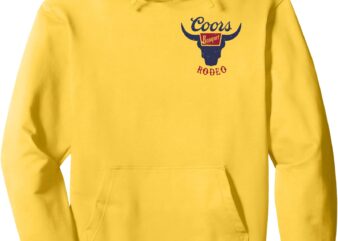 Vintage Cowhide Riding Coors Cowboys Western Country Rodeo Pullover Hoodie t shirt vector art